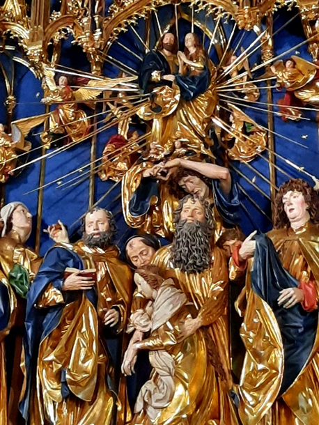Altarpiece at St. Mary’s Basilica in Krakow, Poland